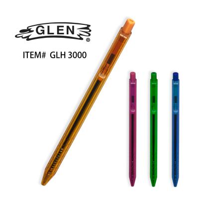 China Office & School Pen Good Price Luxury Triangular Easy To Carry Advertising With Custom Ballpen Click Logo Printing Cheap Retractable Volume for sale