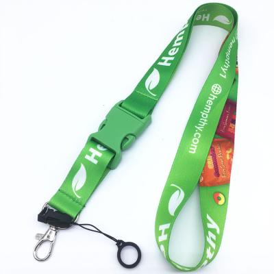 China Marriage favors & Promotional Party Bridal Gifts Item Custom Printing Cheap Logo Lanyards Neck Strap Polyester Collar With Silicone Rubber Buckle Ring for sale