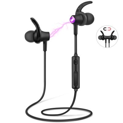 China Factory Wholesale Huayi In-Ear Magnetic Hook Style Wireless Earphone With Microphone for sale