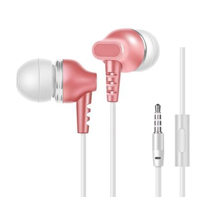 China Wholesale High Quality OEM ODM In-Ear In Ear Plastic Microphone Stereo Cable Earphone For Mobile for sale