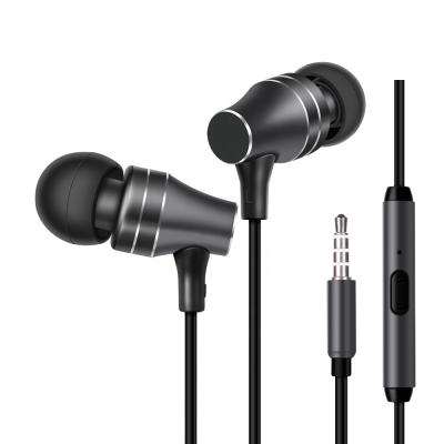 China In-Ear OEM Running Bass Earphone Handsfree Mobile Metal Customized Deep Stereo In Ear Earphone for sale