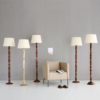 China EUROPEAN Nordic Design Best Price Vintage Home Bedroom Good Quality Wood Floor Lamp for sale