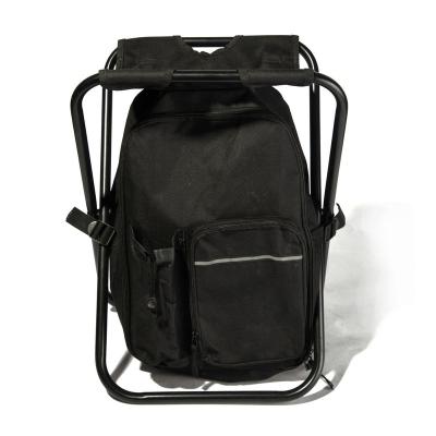 China Eco-friendly backpack cooler bag with collapsible chair and cooler compartment for sale