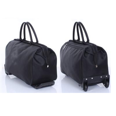 China 2020 Hot Selling Fashion Customs Roller Trolley Travel Duffel Bag for sale