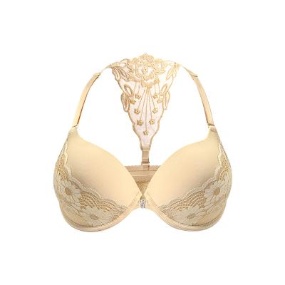 China Breathable Sexy Girl Underwear Beauty Back Push Up Padded Bra for sale