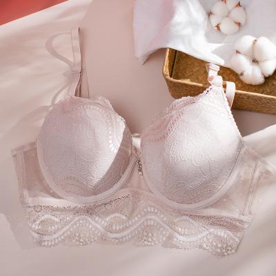 China Breathable Women Nylon Push Up Sexy Underwire Lace Bra for sale