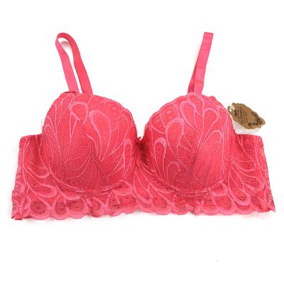 China Underwire Breathable Sexy Thin Cup Women Soft Lace Bra for sale