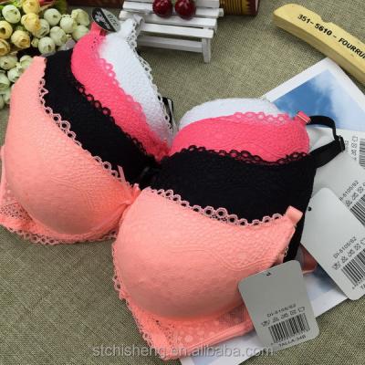 China Wholesale antibacterial women underwear,sexy lace school girl wear bra,sexy lingerie china factory cs1569 for sale