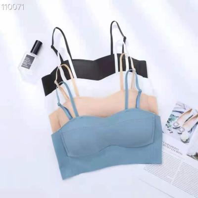 China Hot Sale Women One Piece Bra Set Vest And Bra Set for sale