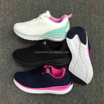 China Fashion\Comfortable\Durable\Breathable\Lit women mesh casual shoes wholesale causal ladies running shoes stock shoes for sale