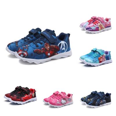 China New Flat Mammon Sports Shoes Breathable Kids School Shoes For Baby Boy And Girls for sale