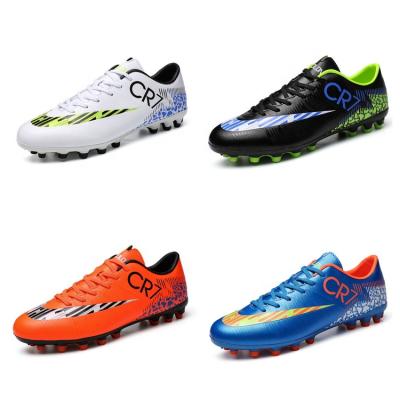 China Mammon Fashion Tops Size Anti-slippery Quality Selling Soccer Shoes The Superfly CR7 Indoor Krampon Futbol for sale