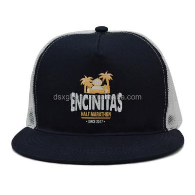 China JOINT Logo 5 Panel Plain Trucker Hats Sublimation Printing Custom Snapback Hats for sale