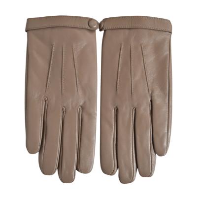 China New style simple hot sale gloves touch screen leather gloves for women winter leather gloves for sale