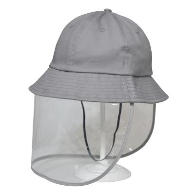 China COMMON Custom Face Cover Shield Baseball Cap Shield Hat Kids Protective Hat For Babies for sale