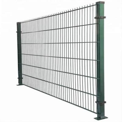 China Easily Assembled Cheap High Quality Metal Barbed Wire Mesh Anti Climb 358 Security Beta Fence for Railway Station for sale