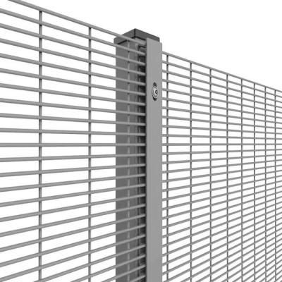 China Easily Assembled High Anti Climb Security Fence Panels 358 Iron Garden Mesh Fence Anti Theft Fence for sale