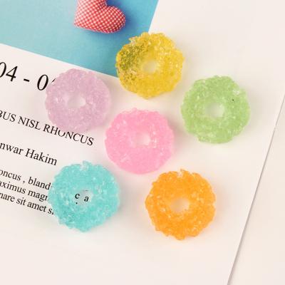 China Europe Circle Candy Accessories Resin Accessories Mobile Phone Case Cream Plastic Material for sale