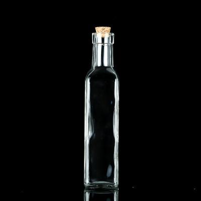 China Gift Plant Glass Bottle With Cork For Gift for sale