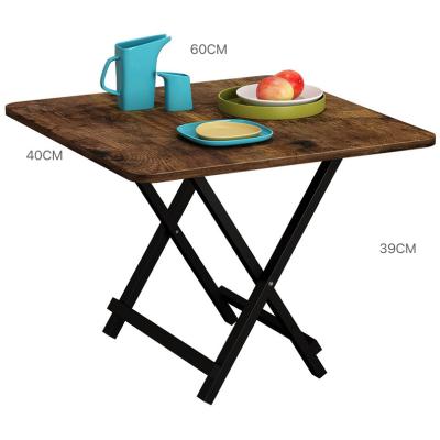 China Small Simple Modern Folding Dining Table Storage Table for sale