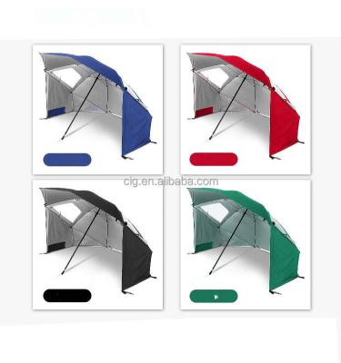 China Modern outdoor high quality promotion larget market camping cheap beach umbrella sun protection for all season zu verkaufen