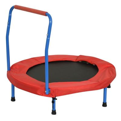 Κίνα Leisure Cheap Foldable Kids Mini Trampoline With Folded Handle For Toddlers προς πώληση