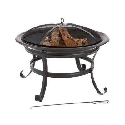 China Four Seasons Yard Round 30-Inch Steel Brazier In Stocked Te koop