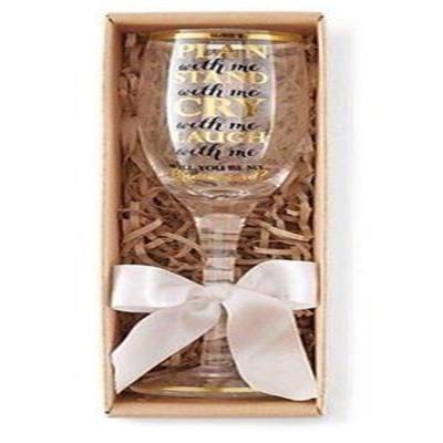 China Handmade Cosmetic Wine Glass Paper Packaging Box for sale