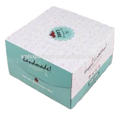 China Newest Design Recyclable Candy Mooncake Wrapping Cake Paper Gift Box for sale