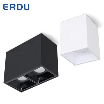 China Smart Dimmable Anti Glare Ceiling Light Anti Glare Ceiling COB Spotlight Outdoor Mounted Emergency Led Module Square COB Downlight for sale