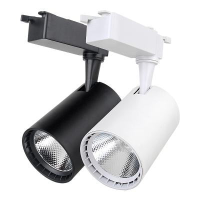 China CE RoHS Modern SAA Certified COB Led Track Spot Light Fixture 7w Modern Moving Spot Light Fixture Head Lighting System Dress Up Jewelry for sale