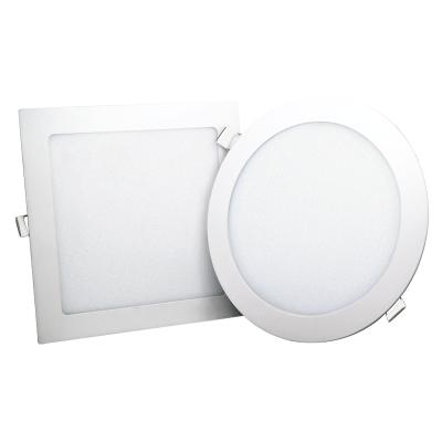 China Modern Indoor Lighting Square Recessed Led Ceiling Panel Light Ultra Thin Downlight SMD2835 No Flickering 3w 4w 6w 9w 12w 15w 18w 24w for sale