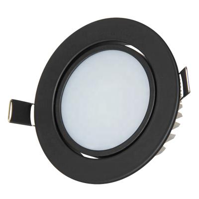 China Modern CE RoHS SAA certified 3w 5w 7w 9w 12w black smd led downlight around ceiling lamp flood lamps high quality recessed lighting for sale