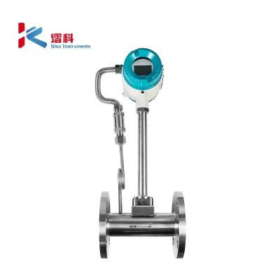 China 1Cr18Ni9Ti 4-20mA Smart Ditial Integrated Gas Vortex Flowmeter For CO2 With High Accuracy for sale