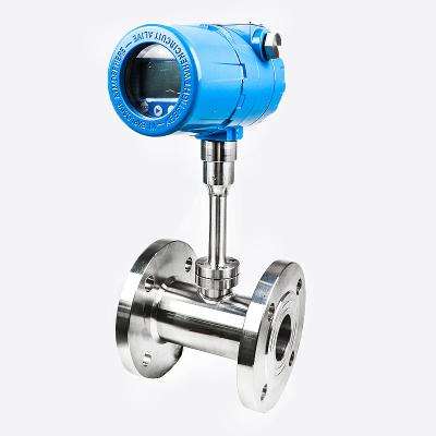 China 1CR18NI9TI 1.6 Mpa Flange Type Stainless Steel Thermal Digital Gas Mass Flow Meter For Natural Gas for sale