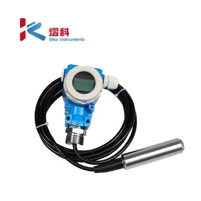 China 4-20mA Output Hydraulic Submersible Level Sensor For Oil Tank HGL-102 for sale