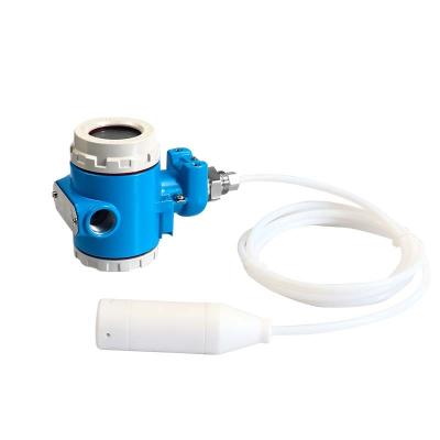 China PTFE 10mH2O 0-10V Output Anti Corrosive Sea Water Level Submersible Transmitter With PTFE Cable for sale