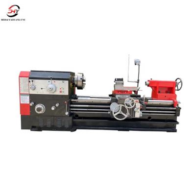 China Machinery Repair Shops DEHAI YAOYANG CA6161x1500mm  Large Bore Lathe For Metal Woodworking Manual Lathe With Saddle for sale