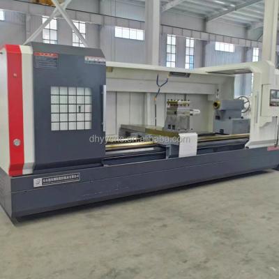 China Building Material Shops CK61125x5000mm Large horizontal lathe using GSK to control flat bed CNC lathe price for sale