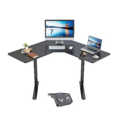 China (Height)Adjustable Lift System Metal Frame Sit To Stand Electric Height Adjustable Desk Frame for sale