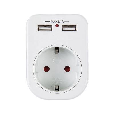 China Convenient Safety Professional Outlets Furniture Socket Outlet EU Standard for sale