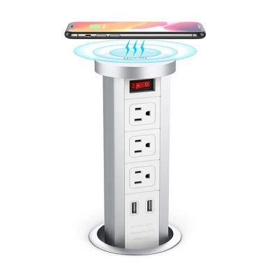 China USB Charging Ports US Noise Outlet Surge Protector Power Strip for sale