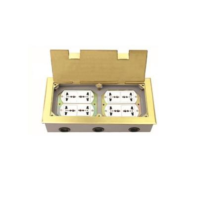 China Residential / Multi-Purpose Floor Multi-Function Outlet, Floor Outlet Box, Universal Sockets for sale