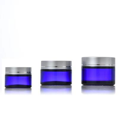 China Personal Care 5ml, 10ml, 15ml, 20ml, 30ml 50ml 100ml Jar Skin Care Personal Care Cosmetic Glass Jar for sale