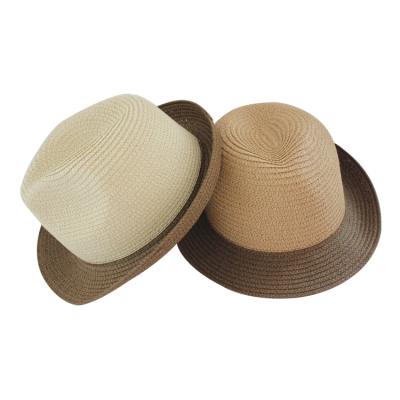 China Picture Fashion Custom Summer Beach Cowboy Hats Paper Felt Hat Outdoor Straw Hat for sale