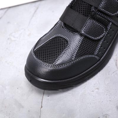 China Fashion Trend Work Insurance Leather Trim Safety Shoes Anti-Sensational Anti-Puncture Work Safety Shoes Work Safety Shoes for sale