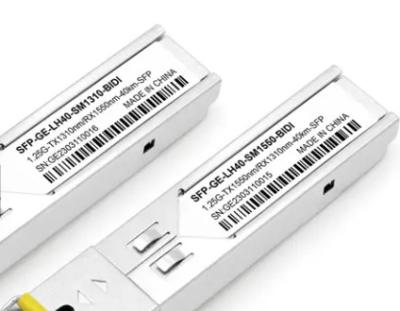 China Módulo de conector óptico del SC 1310/1550nm del transmisor-receptor 1.25G los 40km de DDM BIDI en venta