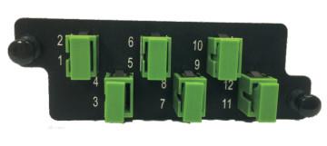 중국 SCA Optical Fiber Patch Panel ,  Single Mode Patch Panel 판매용