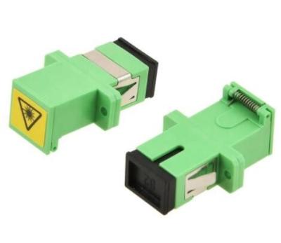 China SC Fiber Adapter Sc / Upc Singlemode Auto-Shutter Shutter Welding Sm Sx Ftth Simplex for sale