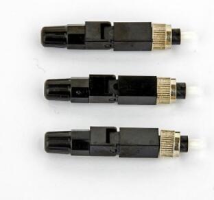 중국 ISO FC Fiber Optic Fast Connector Black Color For CATV 판매용